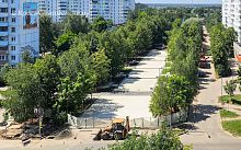 Немного о том, как проходит реконструкция сквера Победы