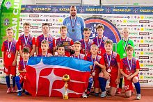 Воспитанники спортивной школы Краснознаменск привезли серебро с турнира по футболу