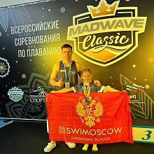 8-9 апреля 2023 года в плавательном бассейне Водного стадиона «Динамо» г.Москва прошёл московский этап Всероссийских соревнований Mad Wave Classic