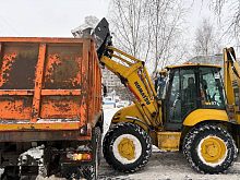 31 января планируется вывоз снега