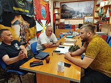 В отделении «БОЕВОГО БРАТСТВА» состоялась встреча с представителем компании, специализирующейся на высокотехнологичном протезировании