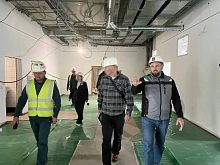 В Краснознаменске продолжается строительство образовательного центра