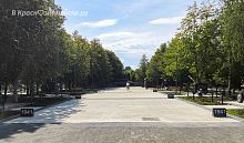 Ограждения вокруг сквера Победы наконец убрали